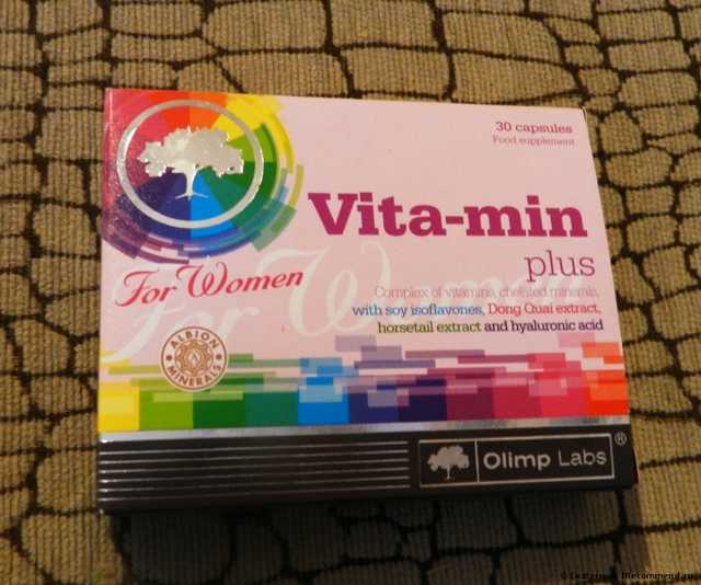 Витамины для женщин Olimp Labs Vita-min Plus for Women - фото