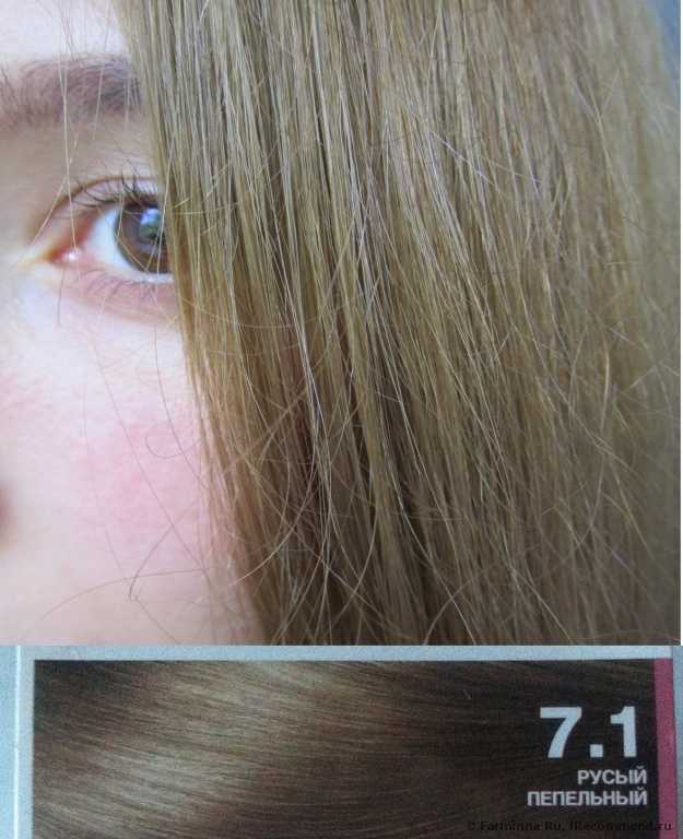 отличница EXCELLENCE Creme тон 7.1, счастливое спасение многострадальных волос во всех красках!