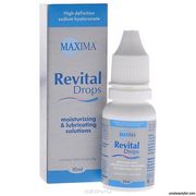 Капли для глаз Maxima Revital Drops (раствор для облегчения ношения контактных линз)