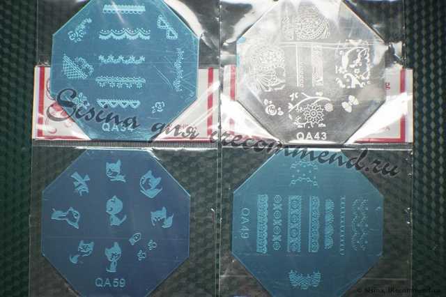 Диск для стемпинга Aliexpress   Stamping Nail Art  серия QA - фото