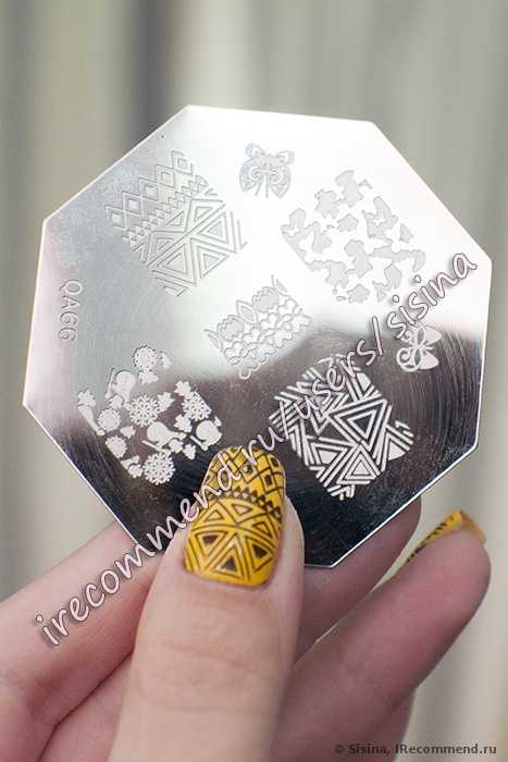 Диск для стемпинга Aliexpress   Stamping Nail Art  серия QA - фото