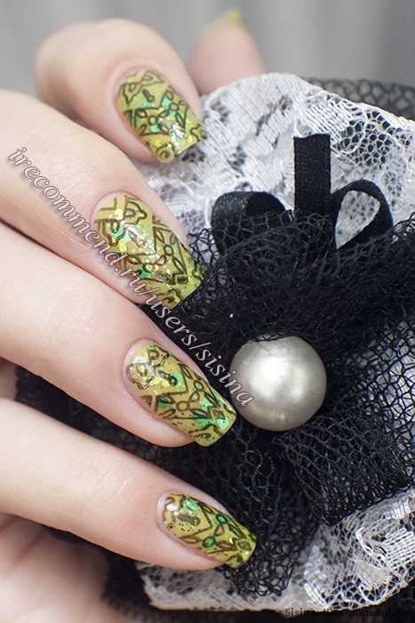 Диск для стемпинга Aliexpress   Stamping Nail Art  серия QA - фото