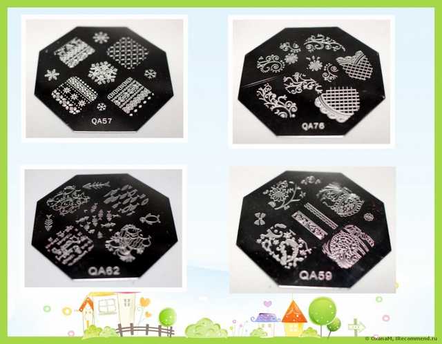 Диск для стемпинга Aliexpress   Stamping Nail Art  серия QA - фото