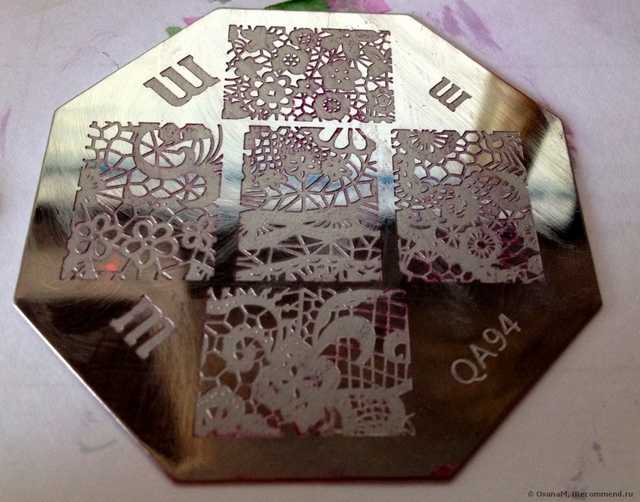 Диск для стемпинга Aliexpress   Stamping Nail Art  серия QA - фото