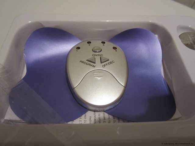 Массажер Aliexpress  Electronica Mini Slimming Butterfly Body Muscle Massager - фото