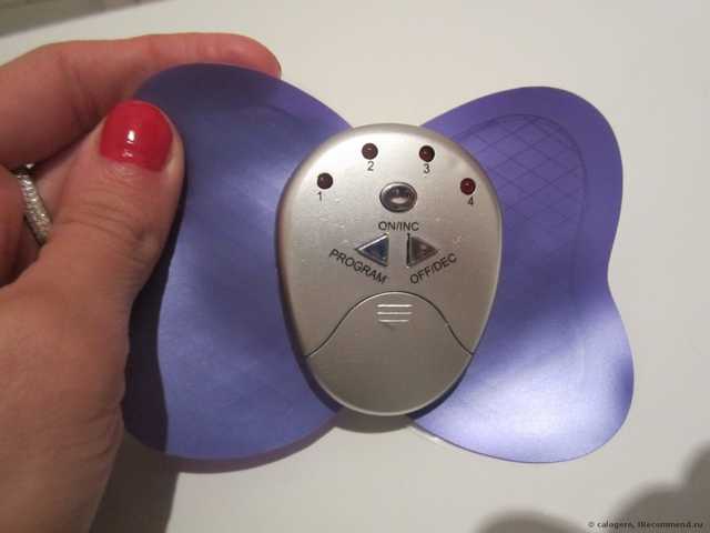 Массажер Aliexpress  Electronica Mini Slimming Butterfly Body Muscle Massager - фото