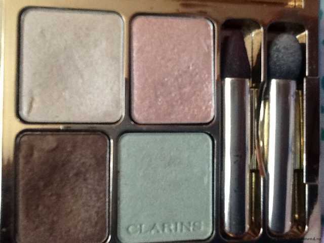 Тени для век Clarins Ombre Minerale 4 Couleurs 01+фото