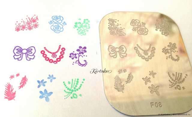 Диск для стемпинга Aliexpress   New 15 Designs Nail Art Image Stamp Stamping Plates Manicure Template F Series 15Pcs/lot - фото