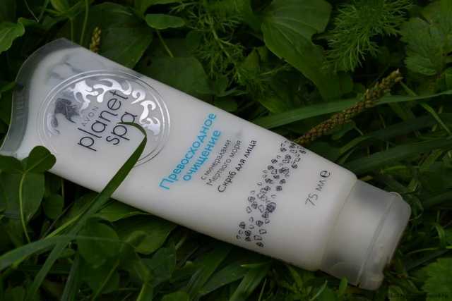 Скраб для лица Avon Planet Spa Превосходное очищение с минералами Мертвого моря - фото