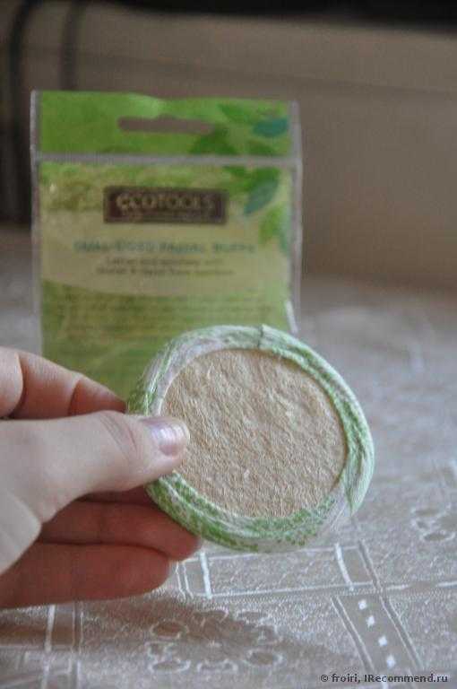 Спонж для лица Ecotools Sustainable Facial Buffs, 2 Pack - фото