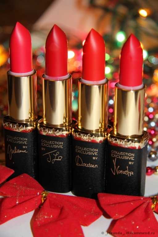 Губная помада L'Oreal Color Riche Collection EXCLUSIVE PURE REDS - фото