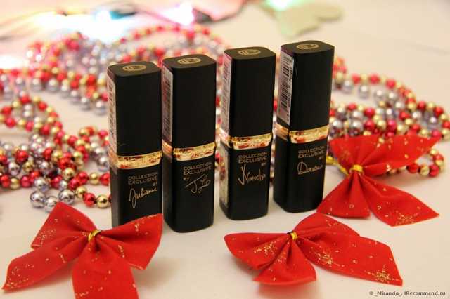 Губная помада L'Oreal Color Riche Collection EXCLUSIVE PURE REDS - фото