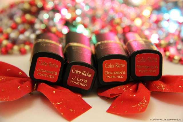 Губная помада L'Oreal Color Riche Collection EXCLUSIVE PURE REDS - фото