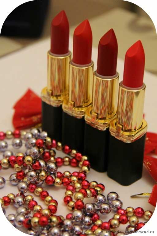 Губная помада L'Oreal Color Riche Collection EXCLUSIVE PURE REDS - фото