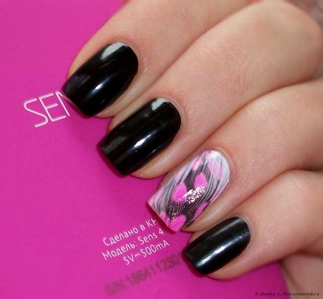 Перья для дизайна ногтей BornPrettyStore 5pcs Fancy Feather Nail Art Decoration-12 colors - фото