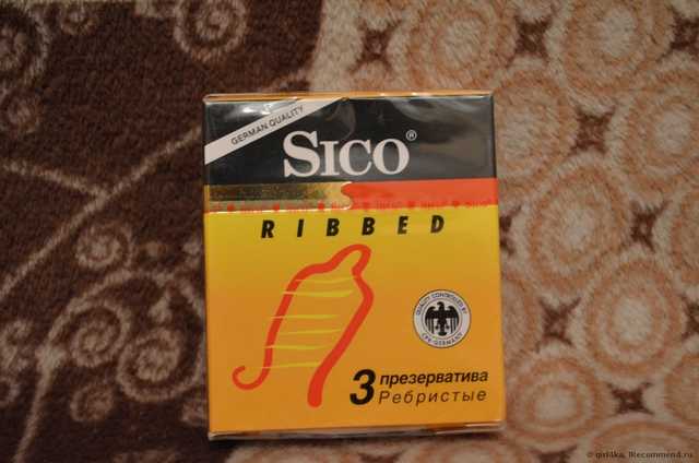 Презервативы Sico RIBBED  с кольцевым рифлением - фото