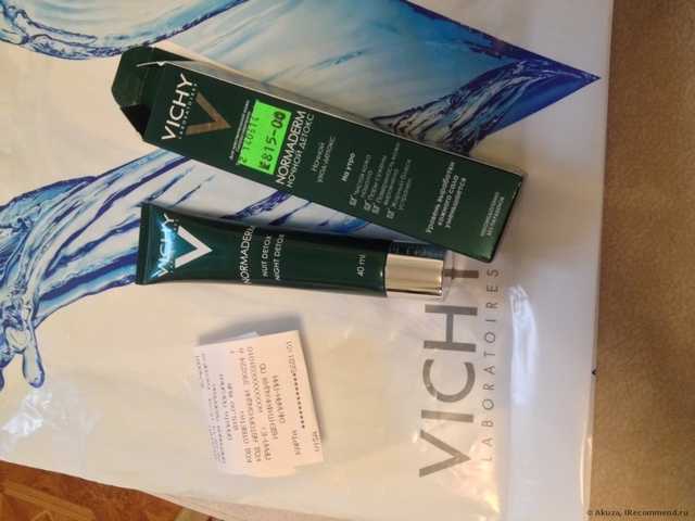 Крем для лица ночной Vichy Normaderm Night Detox - фото