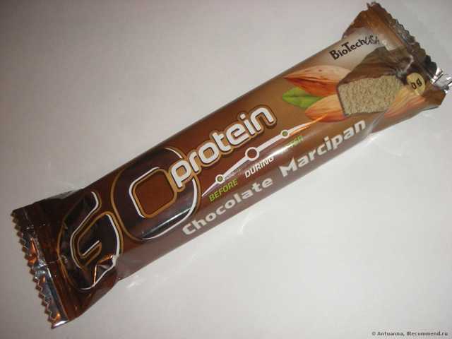 Спортивное питание Biotech USA GO Protein Bar Chocolate Marzipan (Шоколад - Марципан) - фото