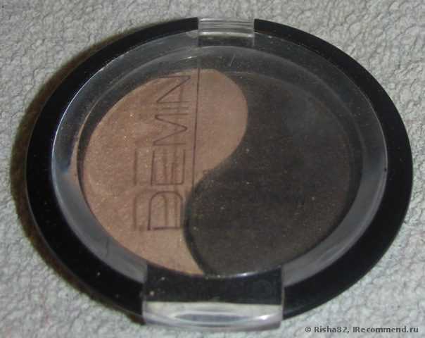 Тени для век Demini SPARKLE EYE SHADOW DUO с витамином E - фото