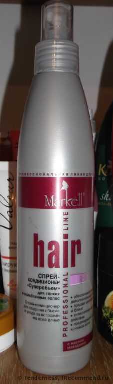 Спрей-кондиционер Markell Hair Line "Суперобъем" - фото