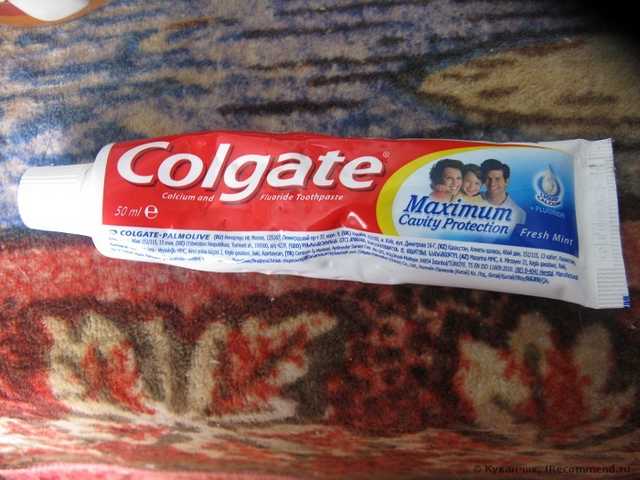 Зубная паста Colgate Maximum Cavity Protection - фото