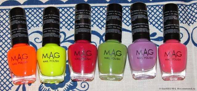 Лак для ногтей MAG nail polish - фото