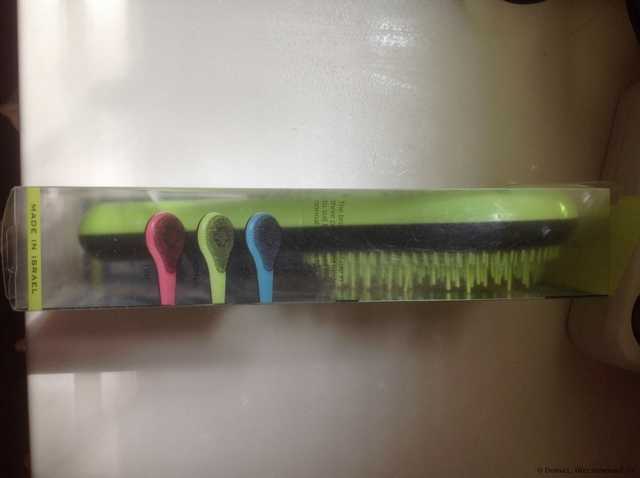 Щетка для волос Michel Mercier  Detangling Hair Brush for Thick Hair - Blue - фото