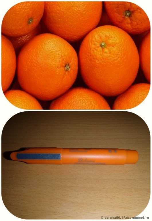 Удалитель кутикулы Bohema Натуральный с ароматом апельсина и пилочкой - фото