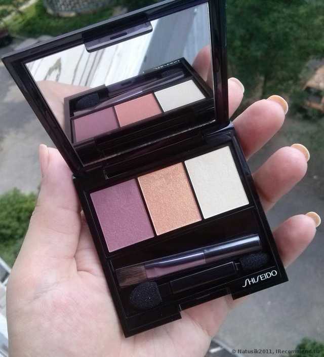 Тени для век Shiseido Luminizing satin eye color trio - фото