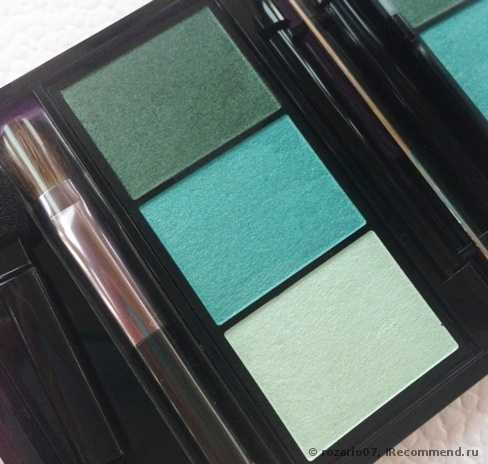Тени для век Shiseido Luminizing satin eye color trio - фото