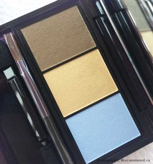 Тени для век Shiseido Luminizing satin eye color trio - фото