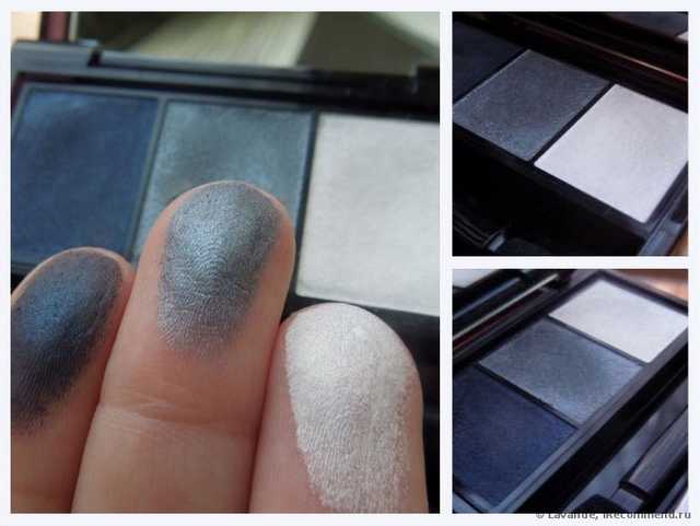 Тени для век Shiseido Luminizing satin eye color trio - фото