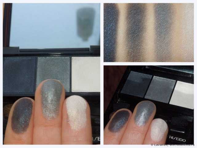 Тени для век Shiseido Luminizing satin eye color trio - фото