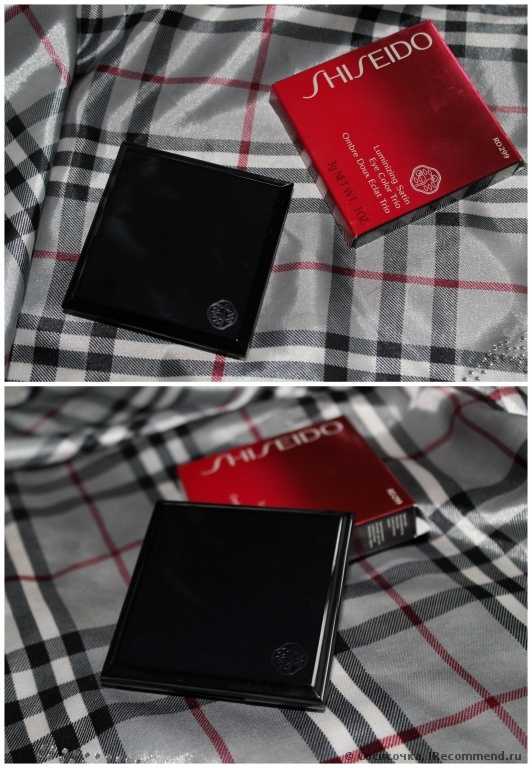 Тени для век Shiseido Luminizing satin eye color trio - фото