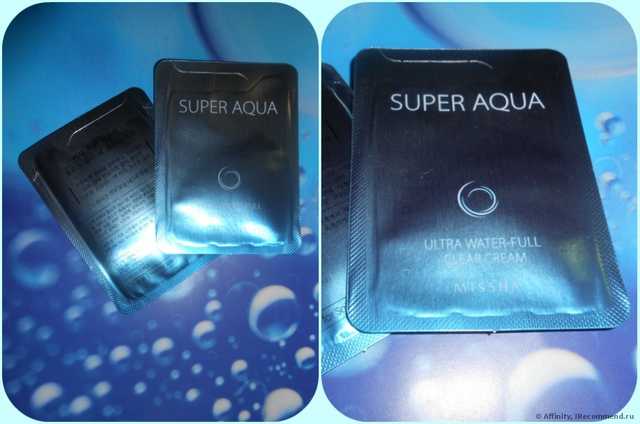 Крем для лица Missha Super Aqua Ultra water-full clear cream - фото