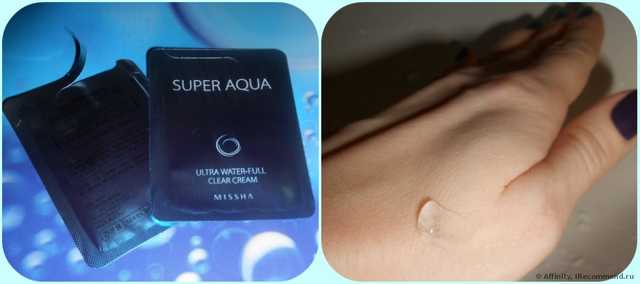 Крем для лица Missha Super Aqua Ultra water-full clear cream - фото