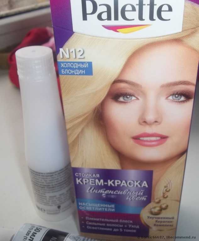 Краска для волос Schwarzkopf Palette стойкая Крем-Краска. Интенсивный цвет. На 50%  более стойкий. - фото