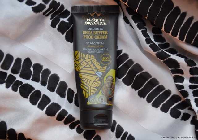 Крем для ног  Planeta Organica  Shea Butter Foot Cream на масле Ши против мозолей и натоптышей - фото