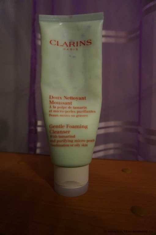 Очищающий мусс  Clarins Gentle Foaming Cleanser with Tamarind and Purifying Micro-Pearls - фото