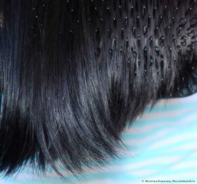 Щетка для волос Dewal Professional массажная "лопата" с пластиковыми зубцами - петельками - фото