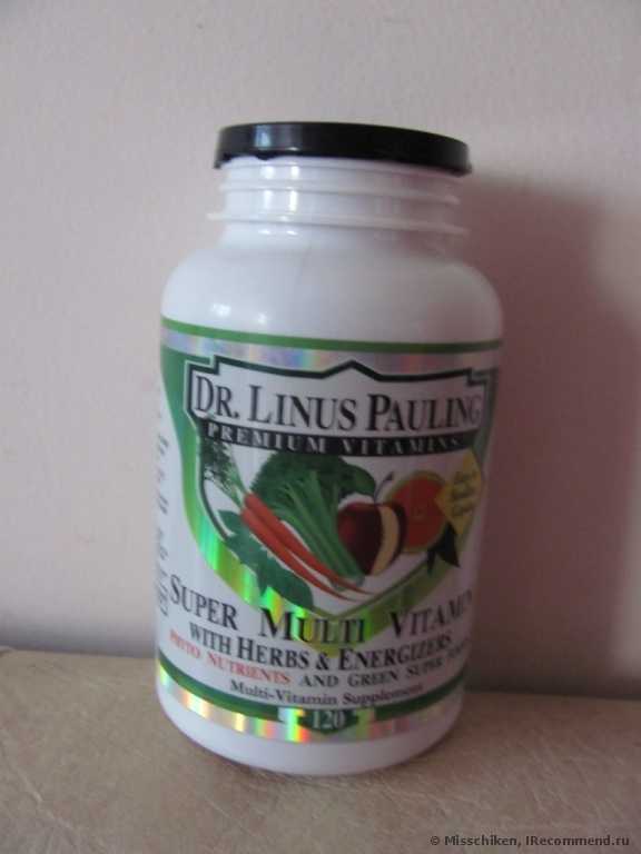 БАД Dr. Linus Pauling Irwin Naturals Super Multi Vitamin with Herbs & Energizers - фото