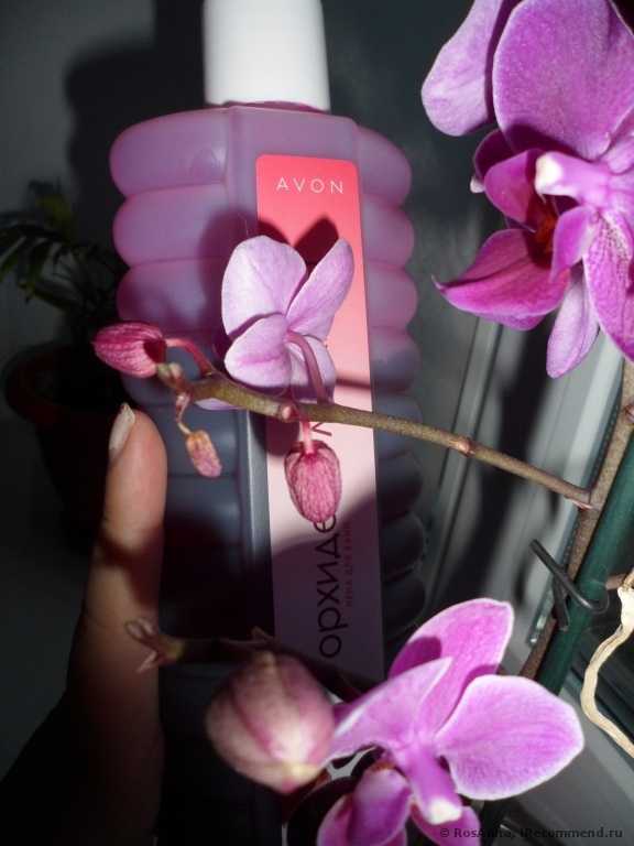 Пена для ванны Avon "Орхидея и малина" - фото