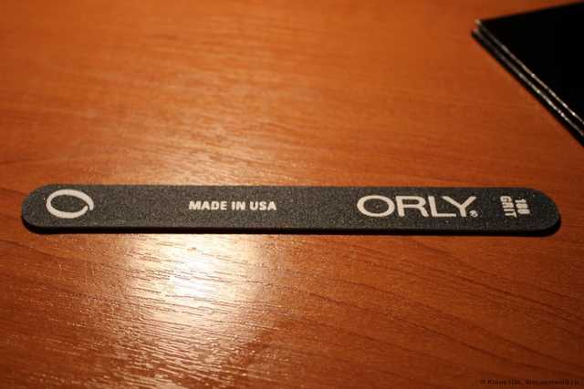 Пилка для ногтей ORLY BLACK BOARD - фото
