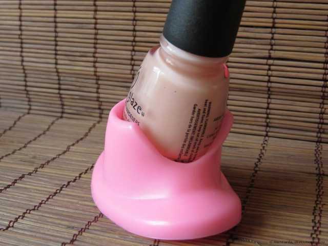 Подставка для лака для ногтей Ebay 1PCS Rubber Nail Art Tips Polish Varnish Bottle Display Stand Holder New - фото