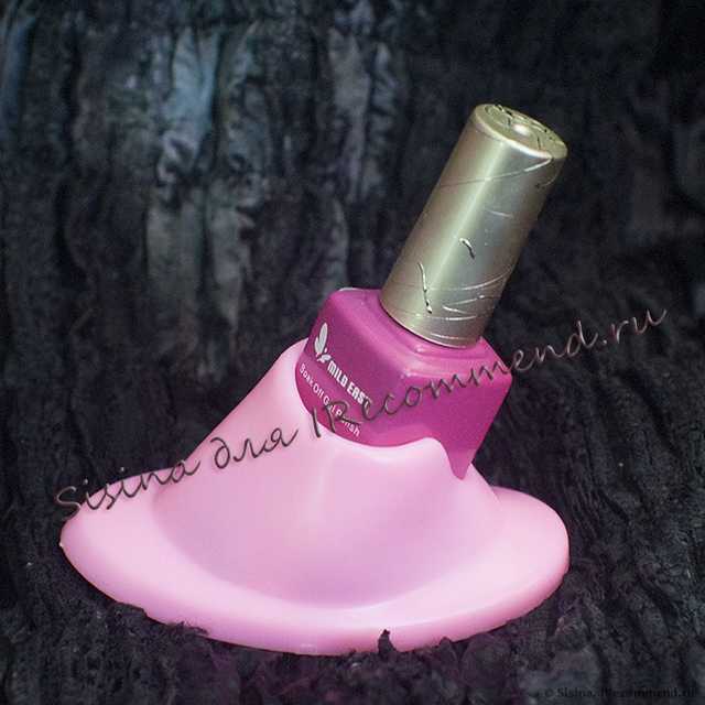 Подставка для лака для ногтей Ebay 1PCS Rubber Nail Art Tips Polish Varnish Bottle Display Stand Holder New - фото