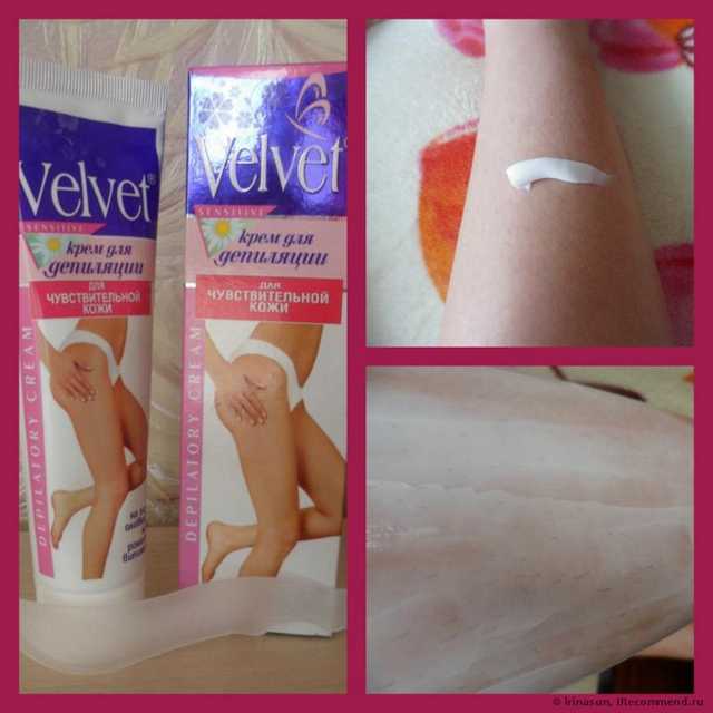 Крем для депиляции  Velvet для чувствительной кожи - фото