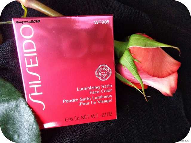 Румяна Shiseido Luminizing Satin Face Color (с шелковистой текстурой и эффектом сияния) - фото
