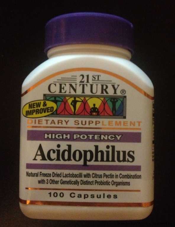 БАД THE 21ST CENTURY Acidophilus - фото
