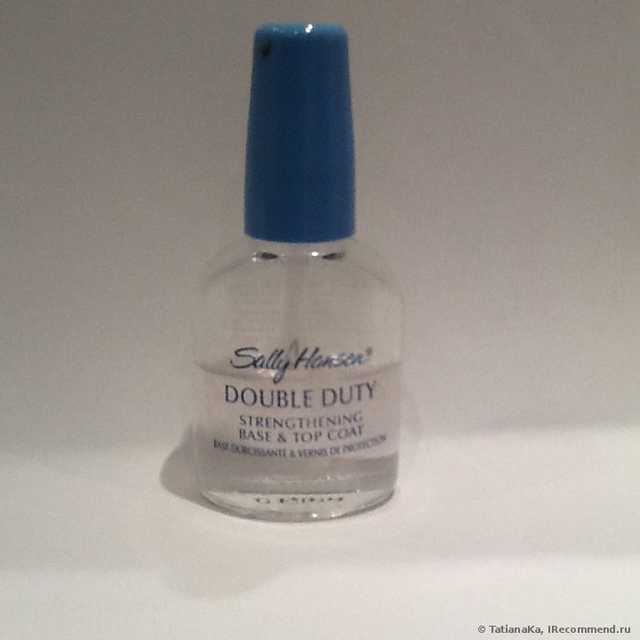 Покрытие для ногтей Sally Hansen Double Duty( укрепляющая основа и верхний слой) - фото