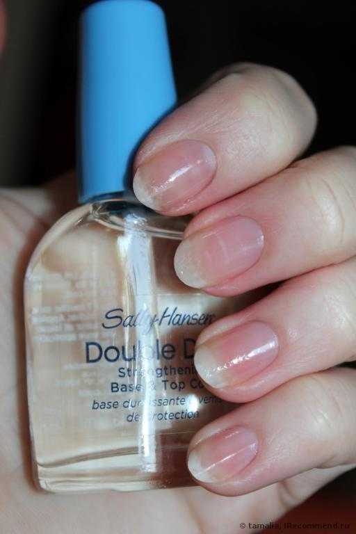 Покрытие для ногтей Sally Hansen Double Duty( укрепляющая основа и верхний слой) - фото